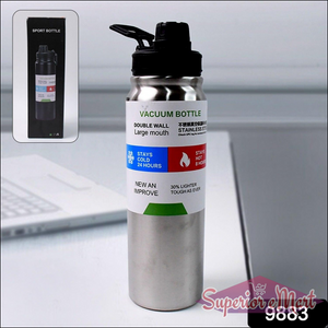 Double Wall 800 ml Bottle - Insulated Vacuum - Superior eMart