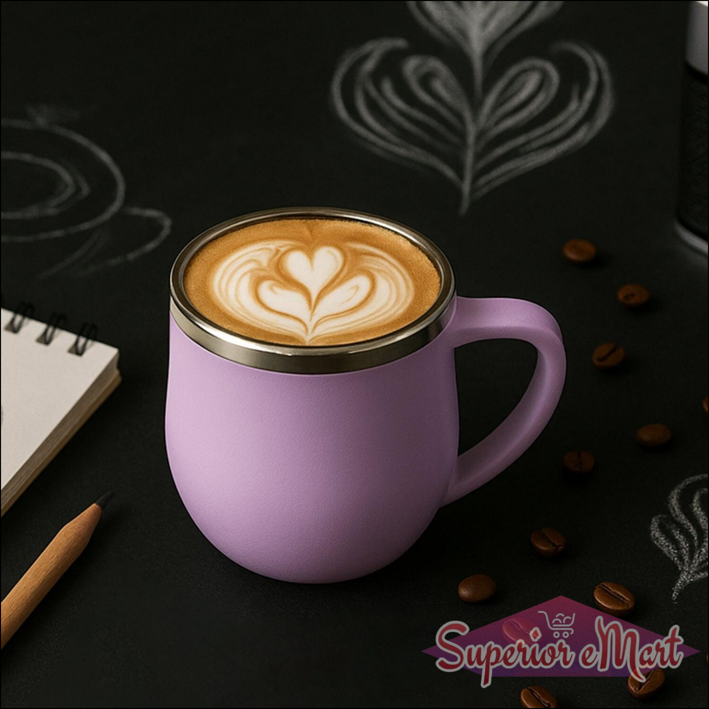 Double Wall Stainless Steel Mug Set (6pc200ml) - Superior eMart