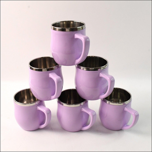 Double Wall Stainless Steel Mug Set (6pc200ml) - Superior eMart