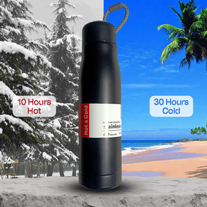 Superior eMart double wall vacuum insulated water bottle for 10 hours hot and 30 hours cold drinks