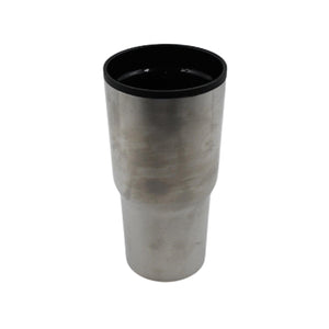 Superior eMart double walled travel coffee mug in stainless steel design for hot beverages