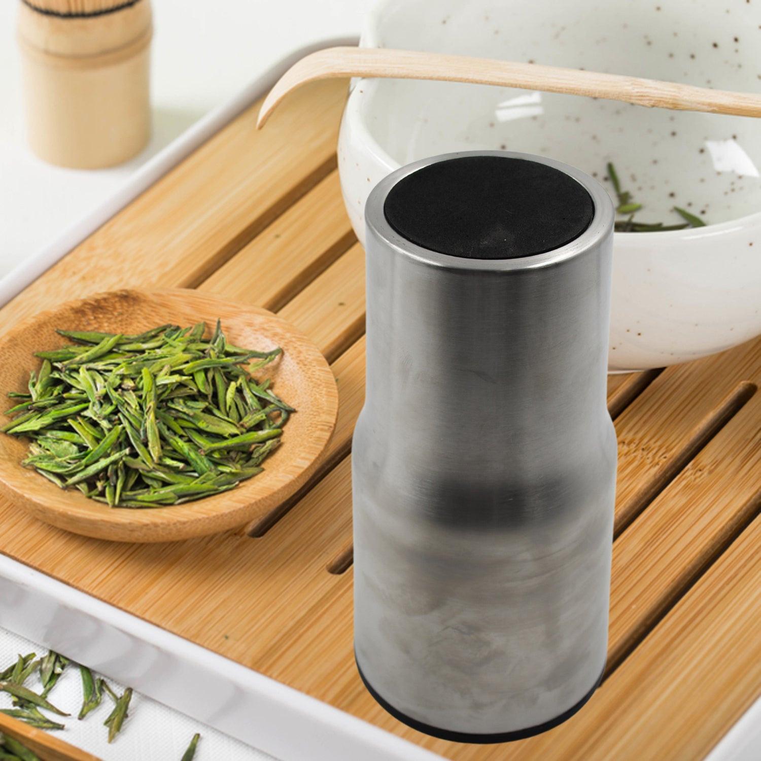 Superior eMart double walled travel coffee mug made of stainless steel with a sleek design