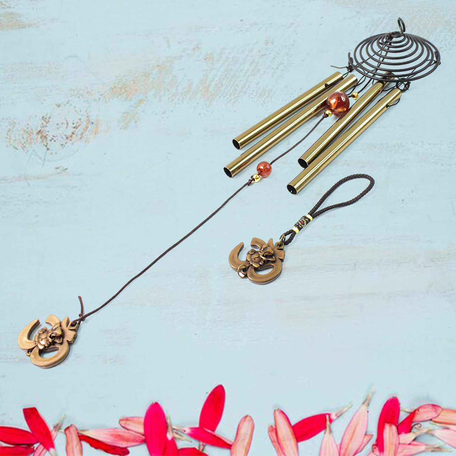 Elegant dragonfly wind chimes outdoor featuring metal tubes and decorative accents for a serene garden ambiance