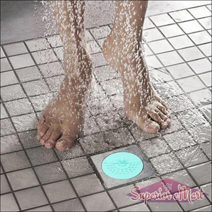Superior eMart anti-odor drain cover for bathroom, designed to prevent odors while showering.