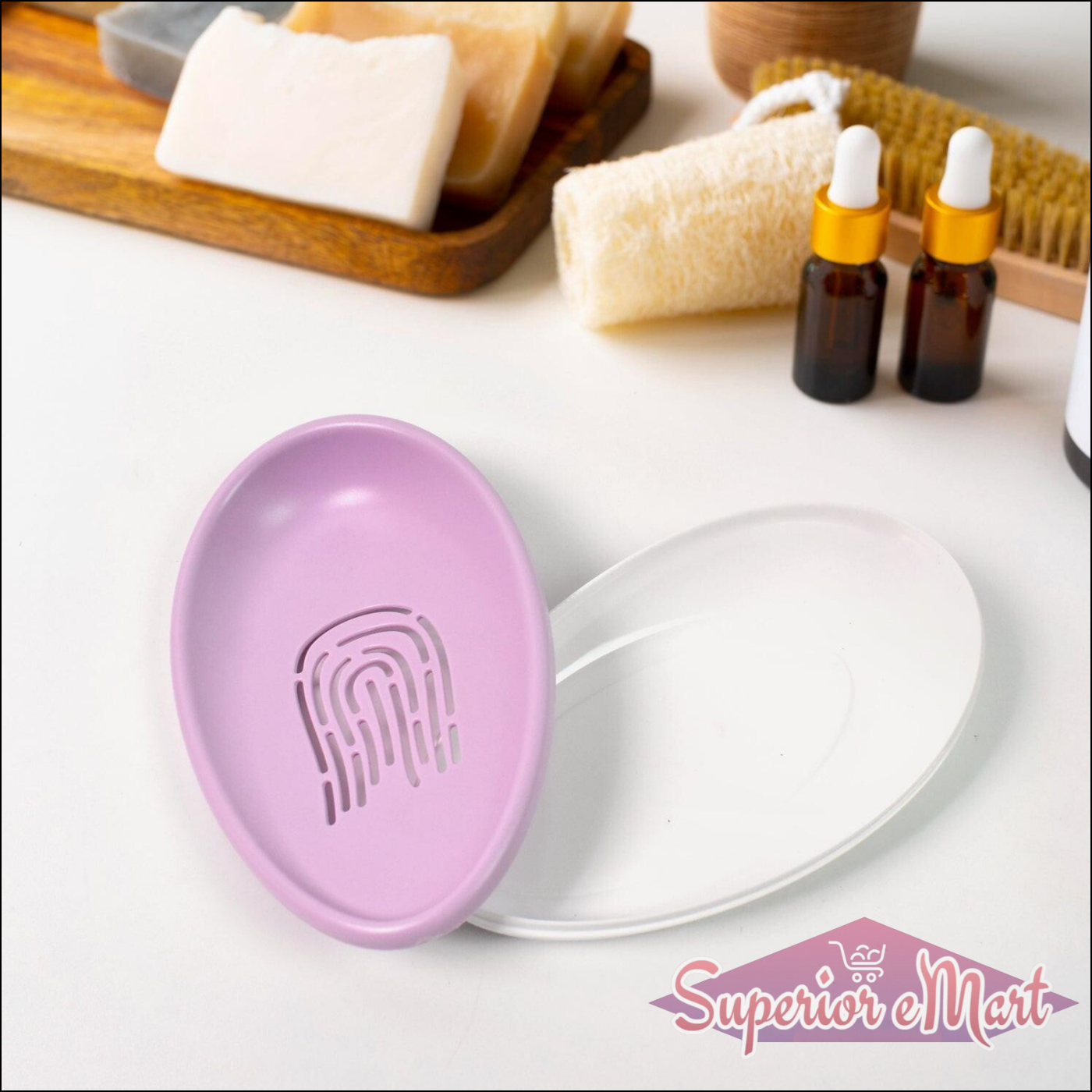 Drainable Soap Dish - Superior eMart