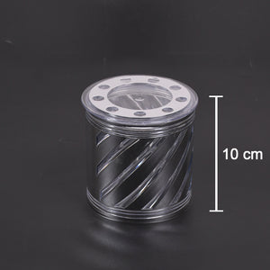 Airtight dry fruit storage container with a stylish design and clear lid for easy visibility