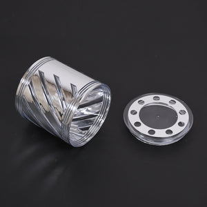 Superior eMart dry fruit storage container airtight with a clear, twist design and removable lid