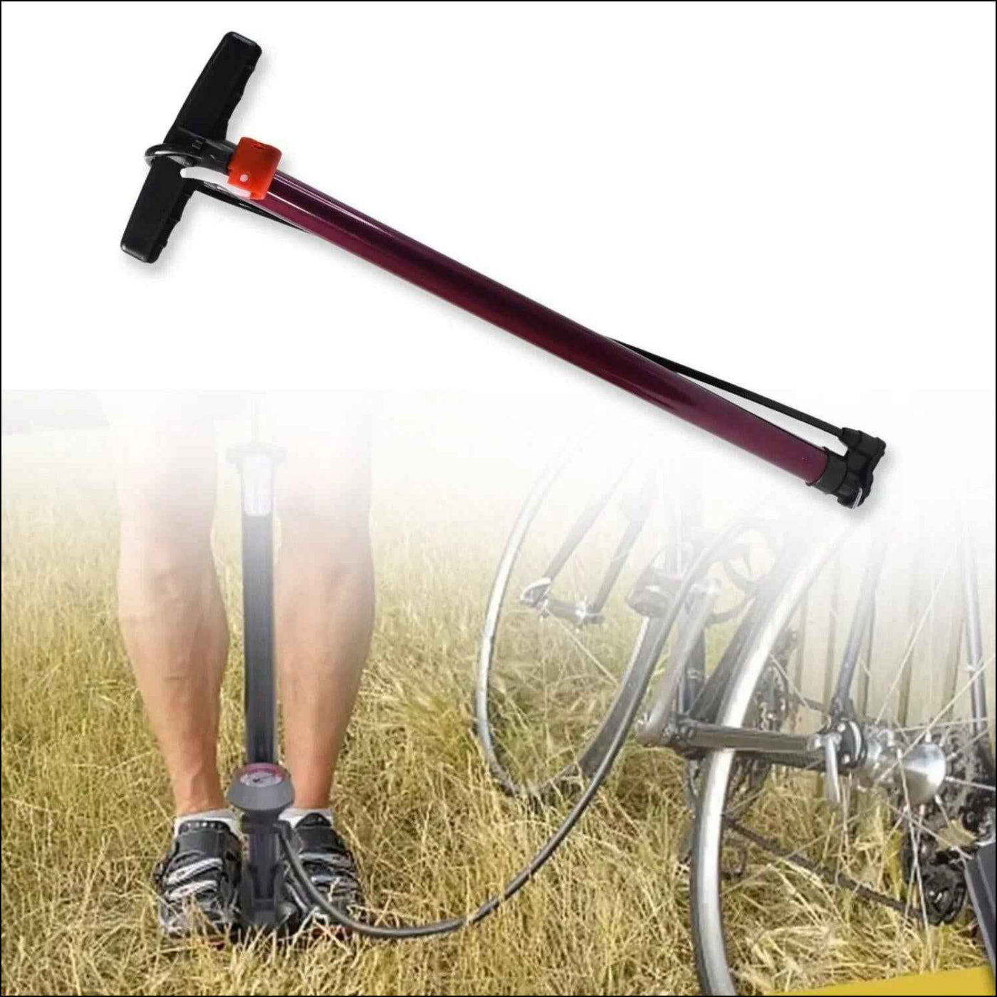 Dual Nozzle Bike Pump - Superior eMart