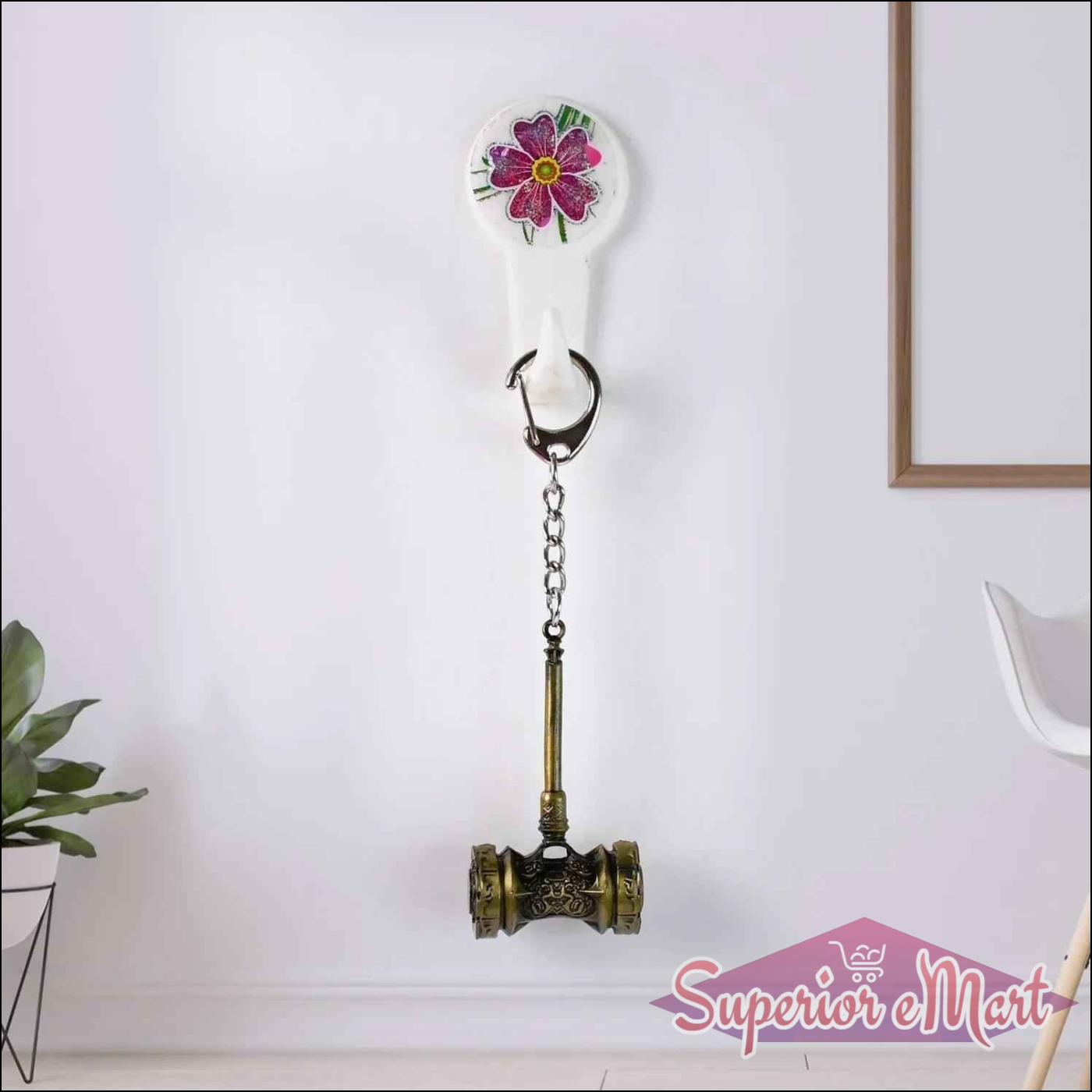 Durable Metal Keychain for Home Decor - Superior eMart