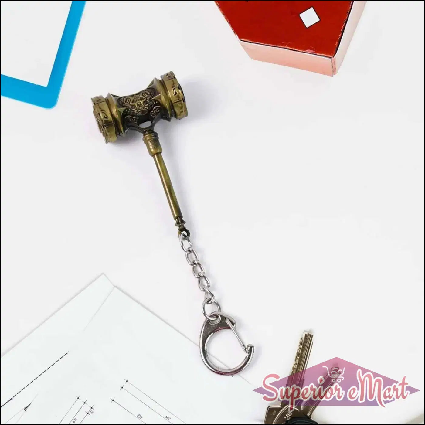 Durable Metal Keychain for Home Decor - Superior eMart
