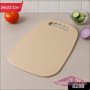 Durable Plastic Chopping Board 34x23 Cm (1 Pc) - Superior eMart