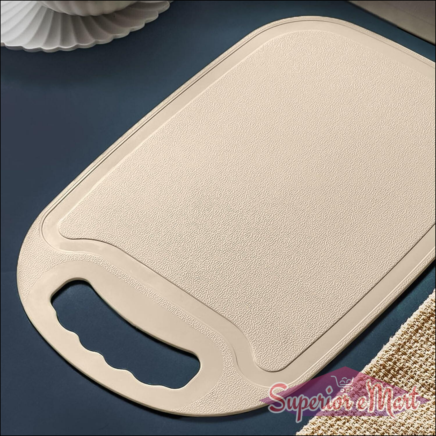 Durable Plastic Chopping Board 34x23 Cm (1 Pc) - Superior eMart