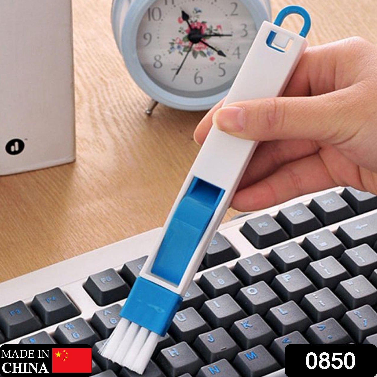 2 in 1 Multi-Function Plastic Window Slot Keyboard Wardrobe Dust Removal Cleanin - 0850_edge_cleaning_brush