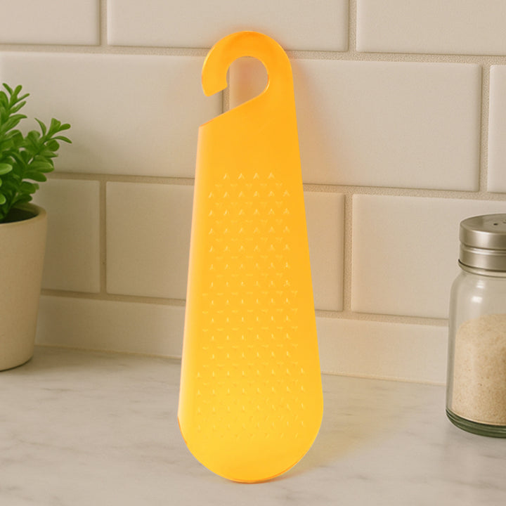 Multipurpose Garlic And Ginger Grater Peeler Tool With Hanging Hook  1 Pc