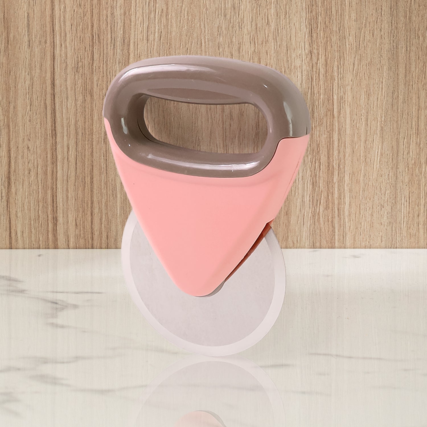 Pizza Cutter With Stainless Steel Rotating Blade (1 Pc)