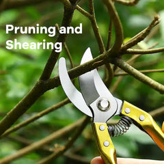 Gardening Tools - Garden Shears Pruners Scissor (1 Pc) - 0498_steel_garden_cutter_1pc