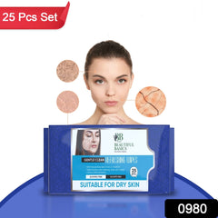 Refreshing Wet Wipes for Face | Facial Cleansing | Refreshing & Skin Hydration|  - 0980_dry_skin_face_wipes