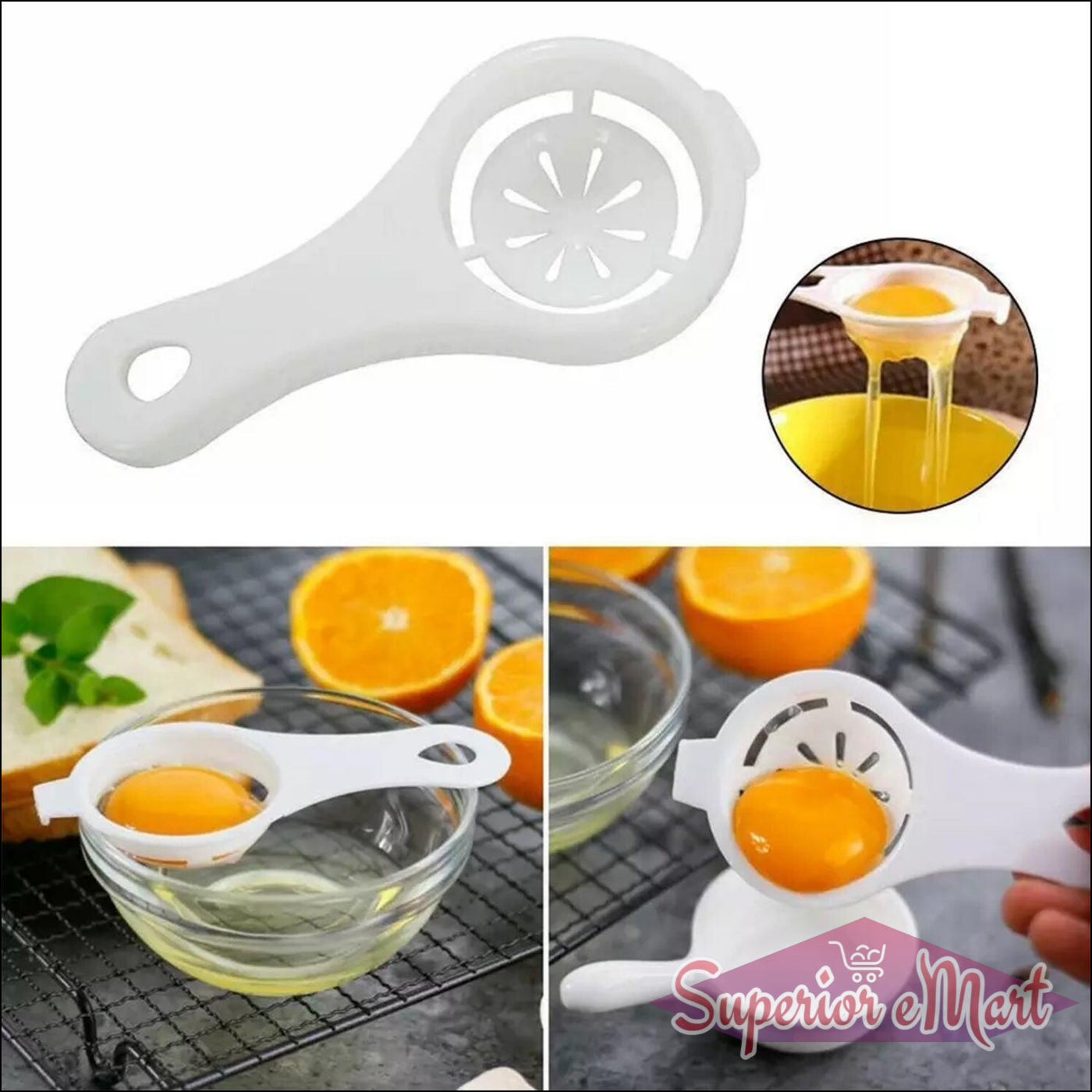 Egg Yolk Separator Kitchen Tool - Superior eMart