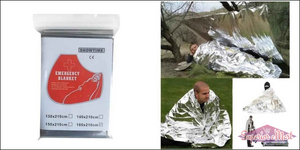 Emergency Foil Heat Blankets 2 Pack - Superior eMart