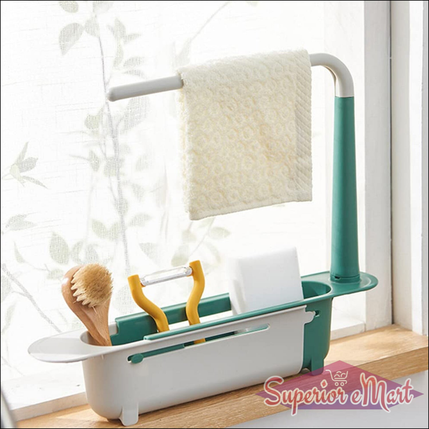 Expandable Kitchen Drying Basket Rack For Kitchen Use - Superior eMart
