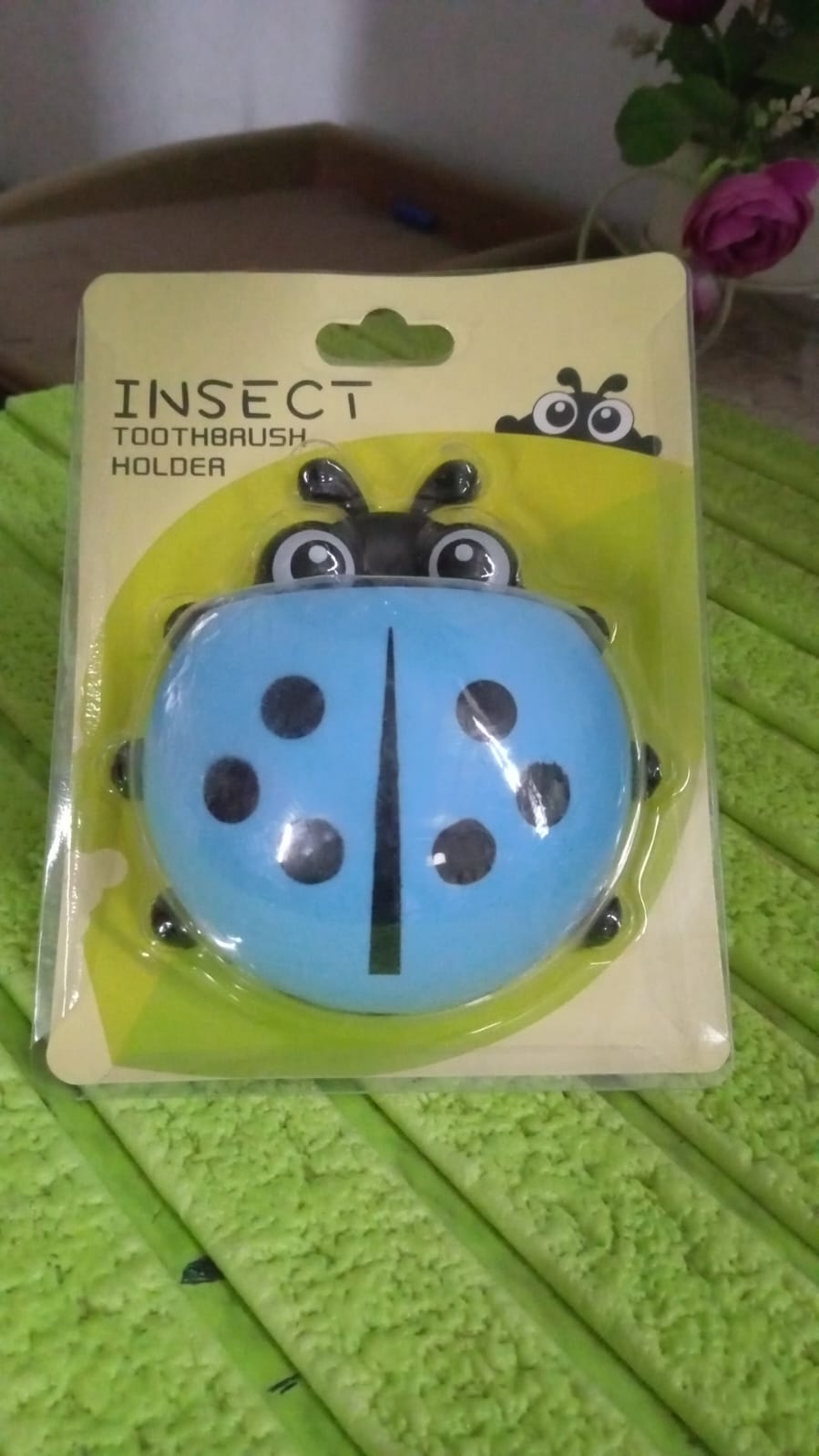 Ladybug Toothbrush Holder (1 Pc) - 13372_ladybug_toothbrush_holder_1pc