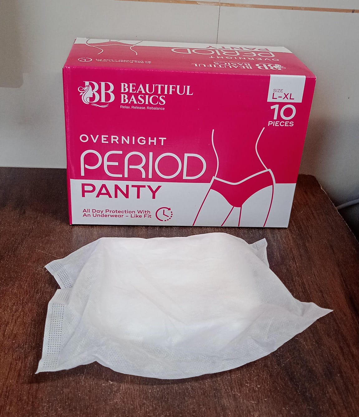 Women's Emergency Kit, Travel Kit- Includes Seamless Underwear, Pantyliner, Femi - 0981_large_n_xl_period_panty