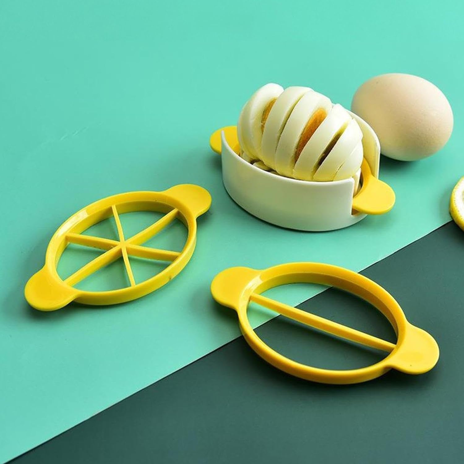 3 In 1 Boiled Egg Slicer (1 Pc)