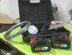 Double Battery 48V Rechargeable Electric, Car Washer Gun (1 Set) - 8626_48v_car_washer_gun_with_2_battery