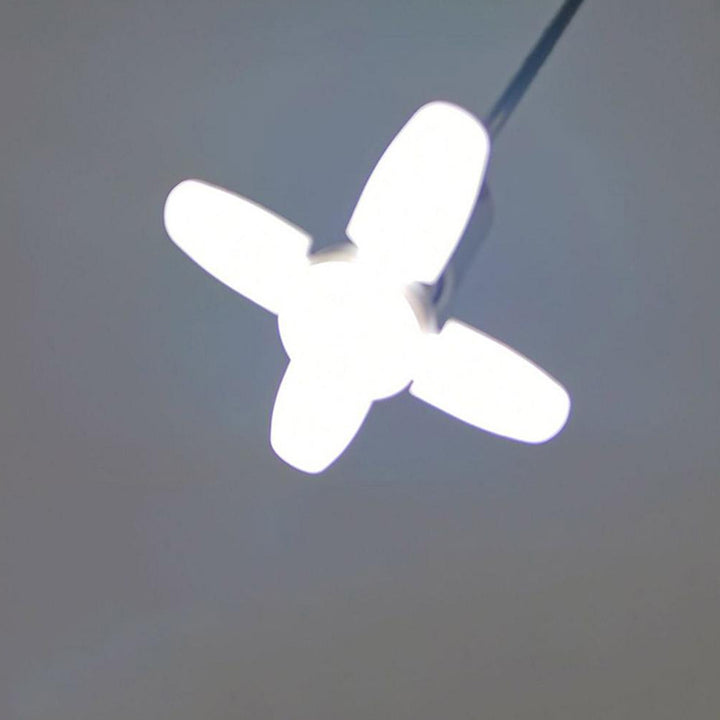 Stylish ceiling fan featuring a fan blade LED bulb for modern home decor illumination