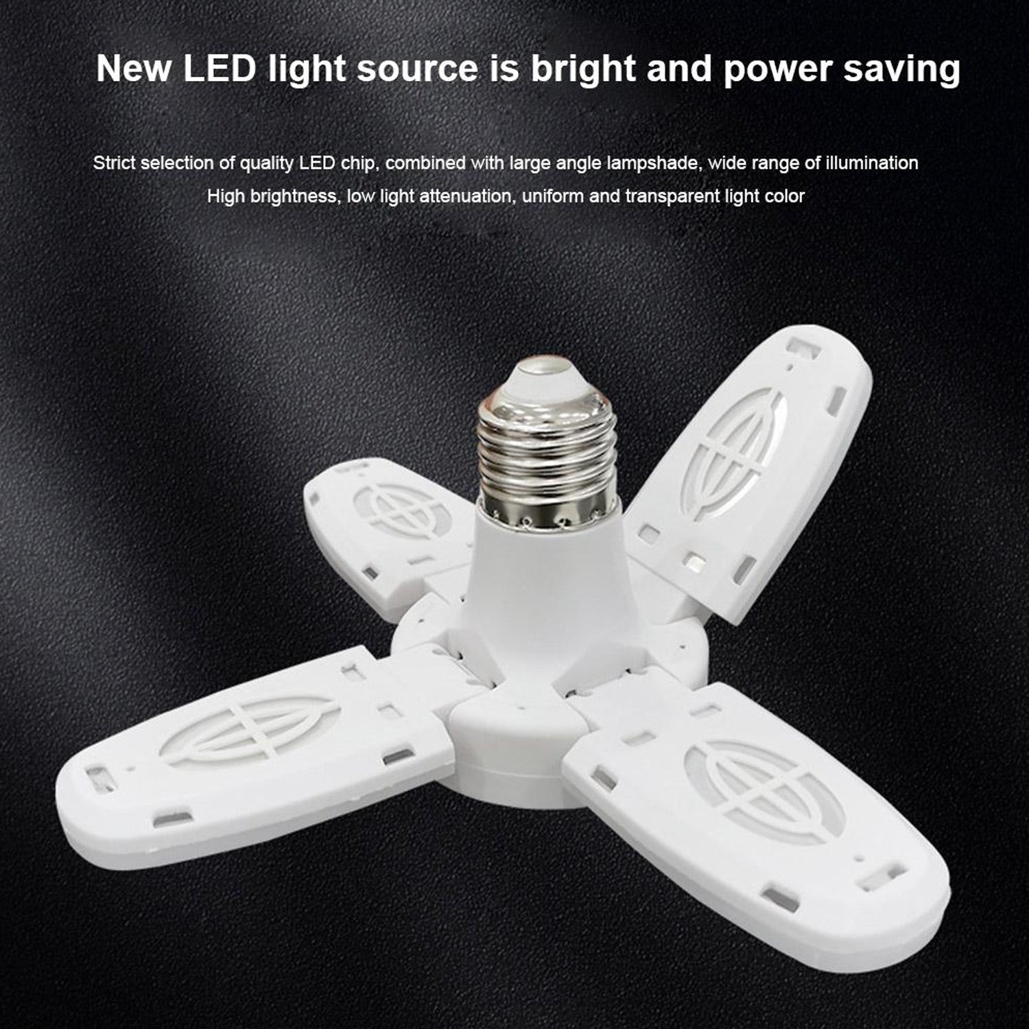 Superior eMart fan blade LED bulb with energy-saving features and wide illumination range