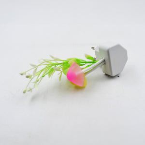 Fancy LED illumination light in a floral design, perfect for home decor accent lighting