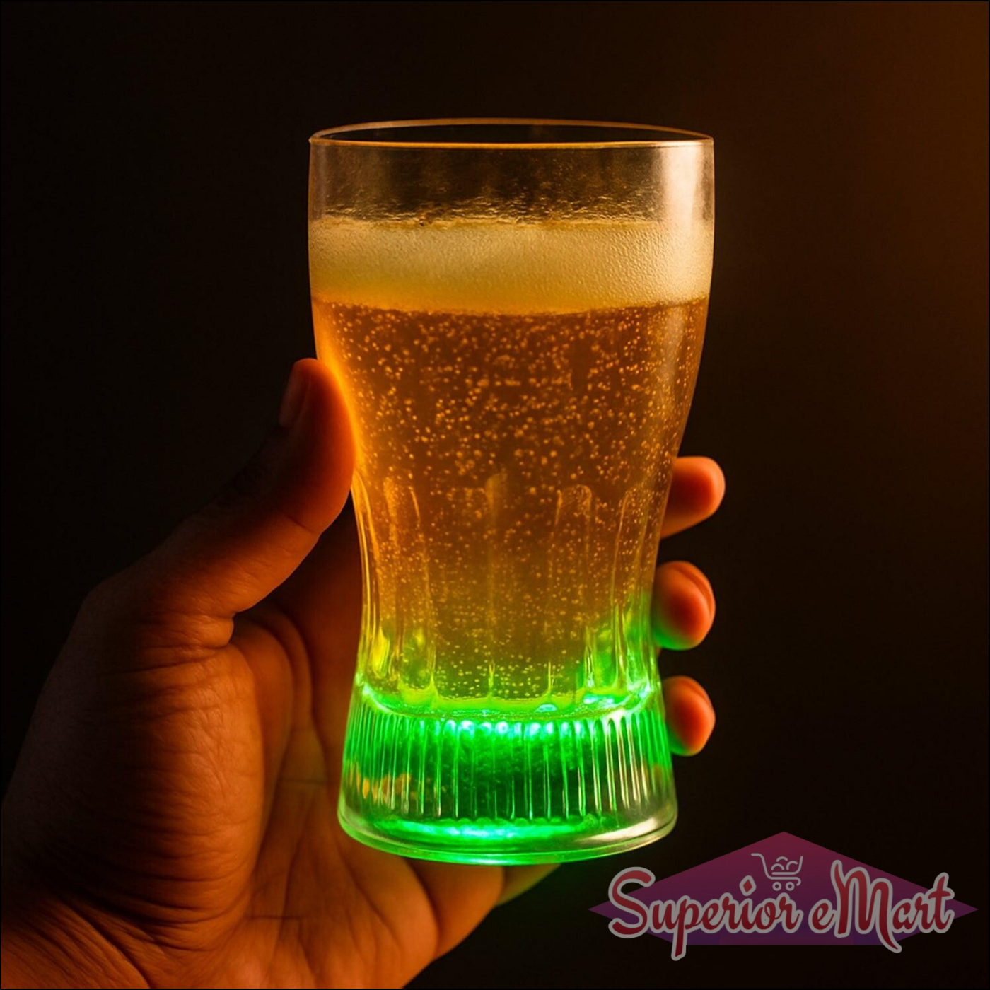 Fancy Light Srinking Glass 200 ml (1 Pc) - Superior eMart
