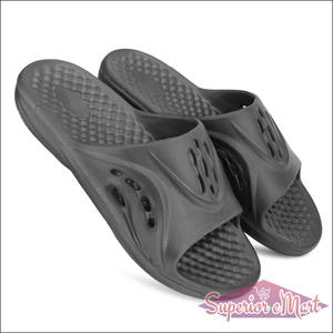 Fashionable Men's Slip-On Grey - Superior eMart