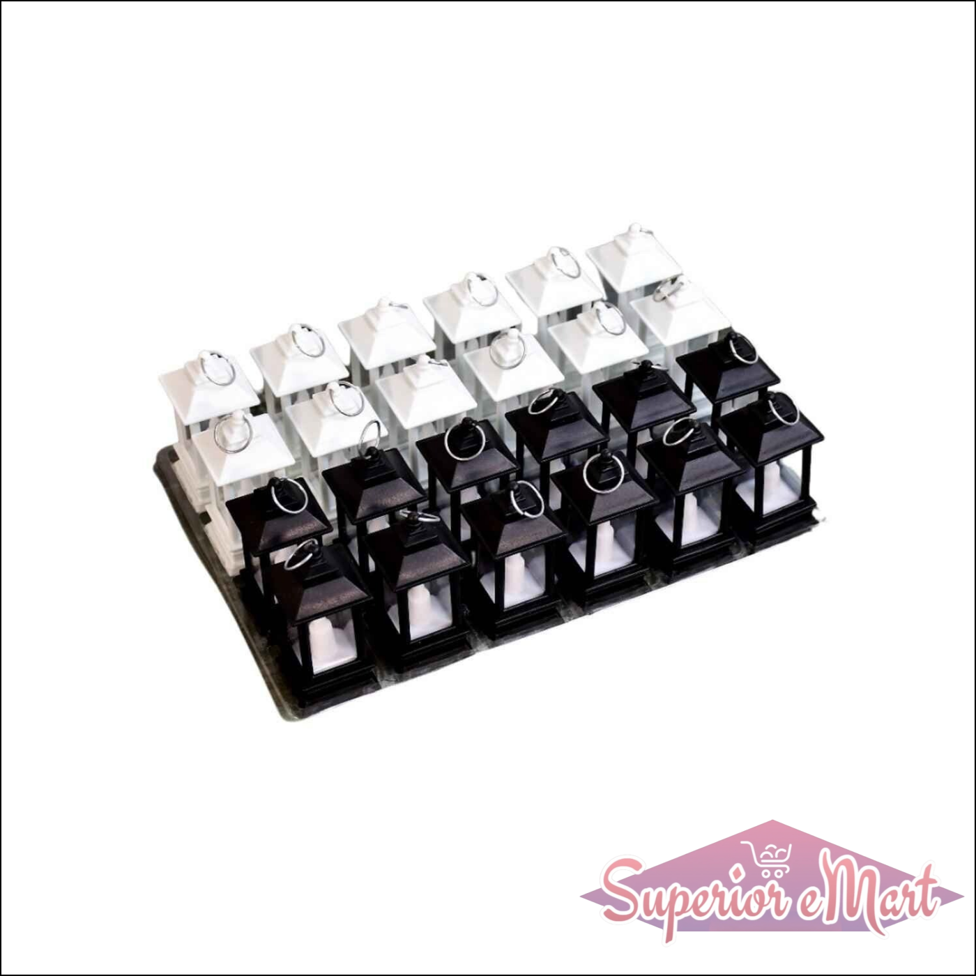 Flameless Candle Lantern 24 pcs - Superior eMart