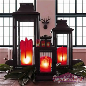 Flameless Decorative Candles 1 Pc - Superior eMart