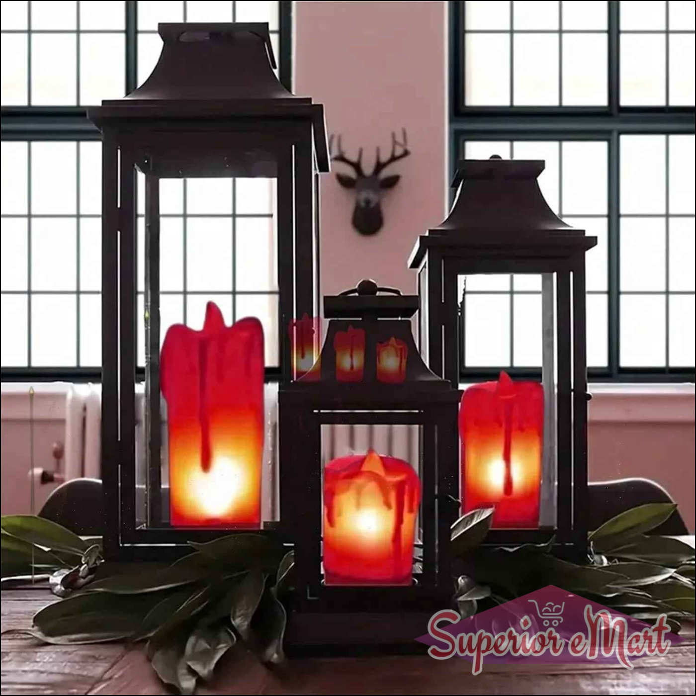 Flameless Decorative Candles 1 Pc - Superior eMart
