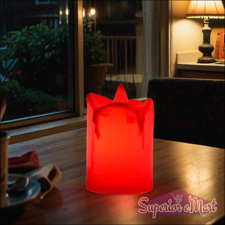 Flameless Decorative Candles 1 Pc - Superior eMart