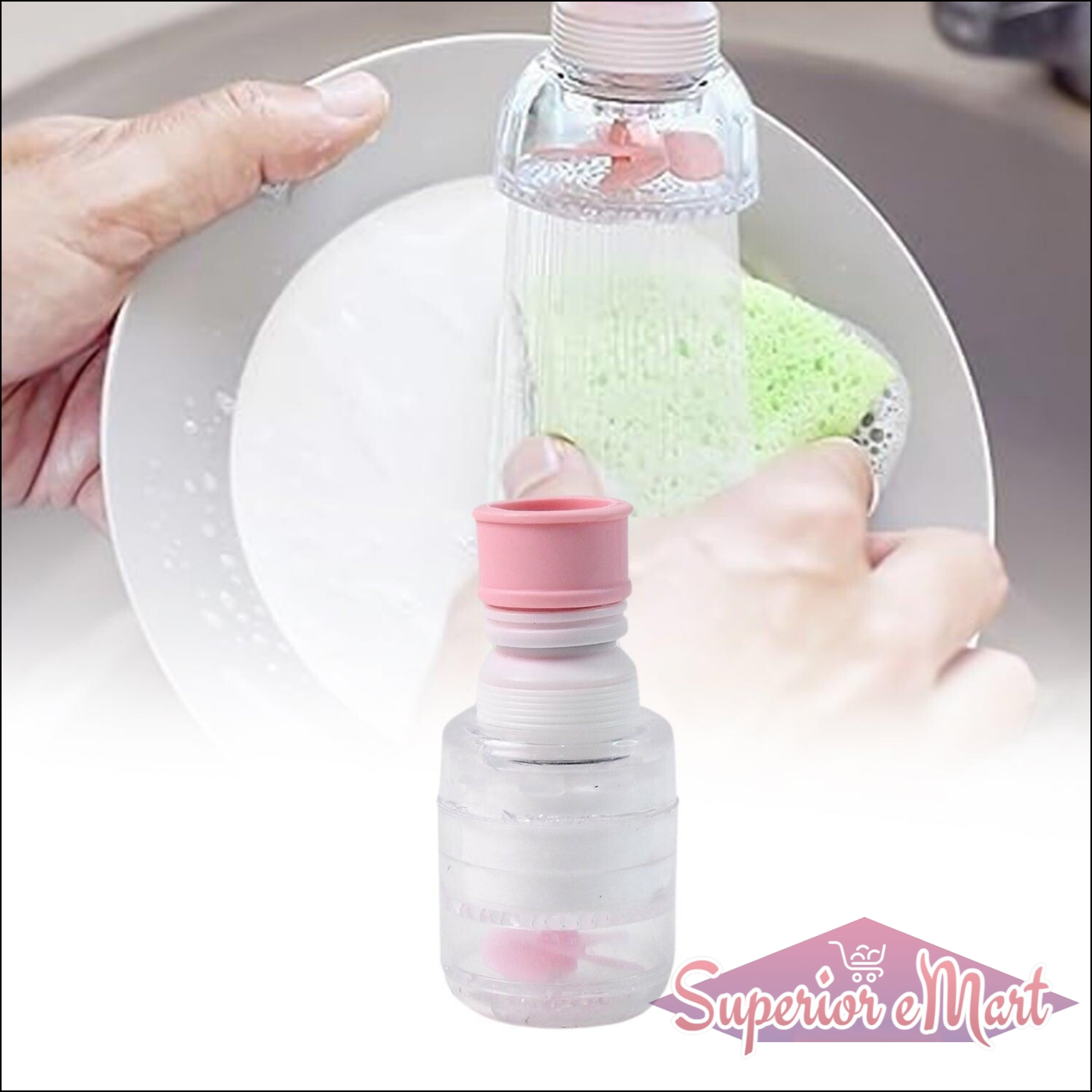 Flexible Plastic Faucet Extender (1 Pc) - Superior eMart