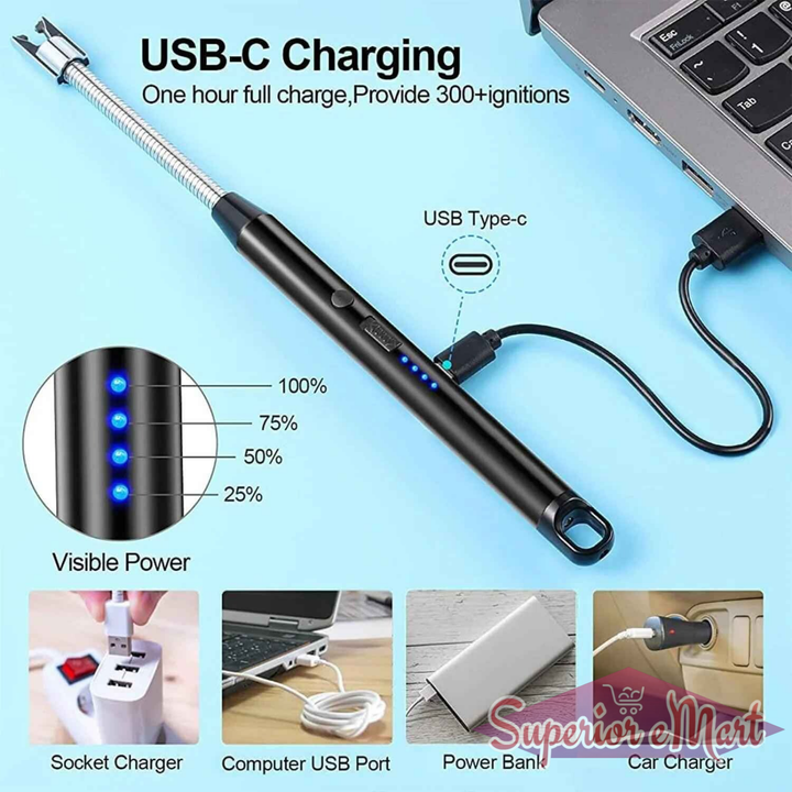 Flexible USB Rechargeable Lighter - Superior eMart
