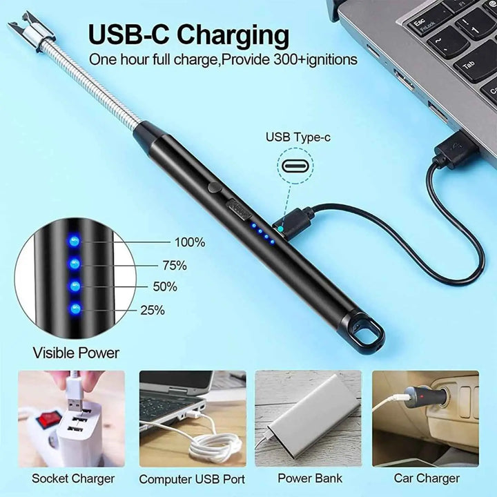 Flexible USB Rechargeable Lighter - Superior eMart