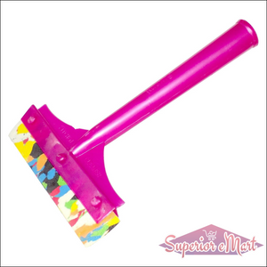 Superior eMart floor cleaning wiper with handle featuring a colorful cleaning pad for easy home maintenance