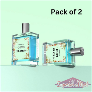 Pack of 2 Gucci Flora Floral Perfume for Women in Stylish Bottles