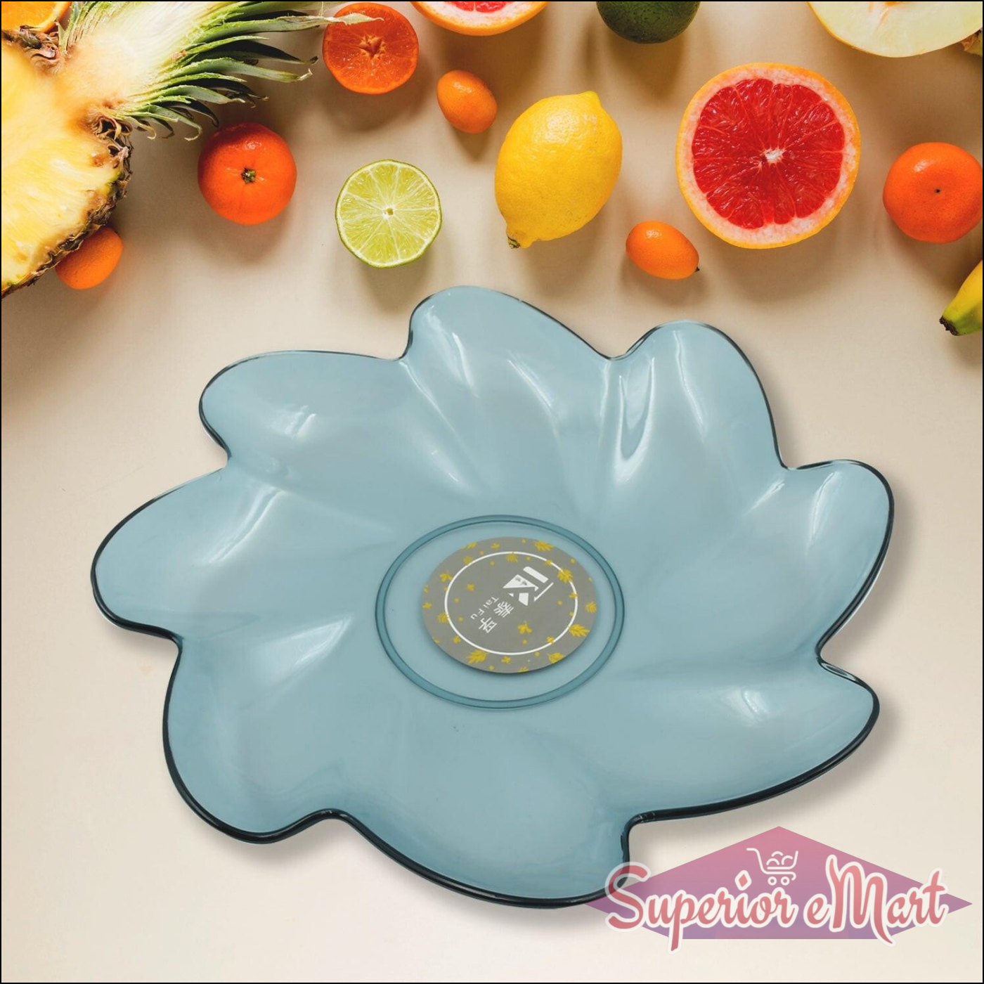 Flower Shaped Serving Plate - 1 Pc - Superior eMart