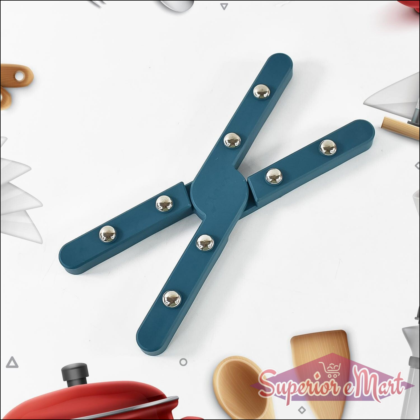 Foldable Pan Stand for Hot Pots - 2 Pc Set - Superior eMart