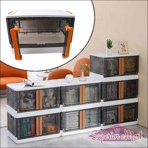 Folding Wardrobe Organizer with Clear Door - Superior eMart