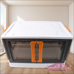 Folding Wardrobe Organizer with Clear Door - Superior eMart