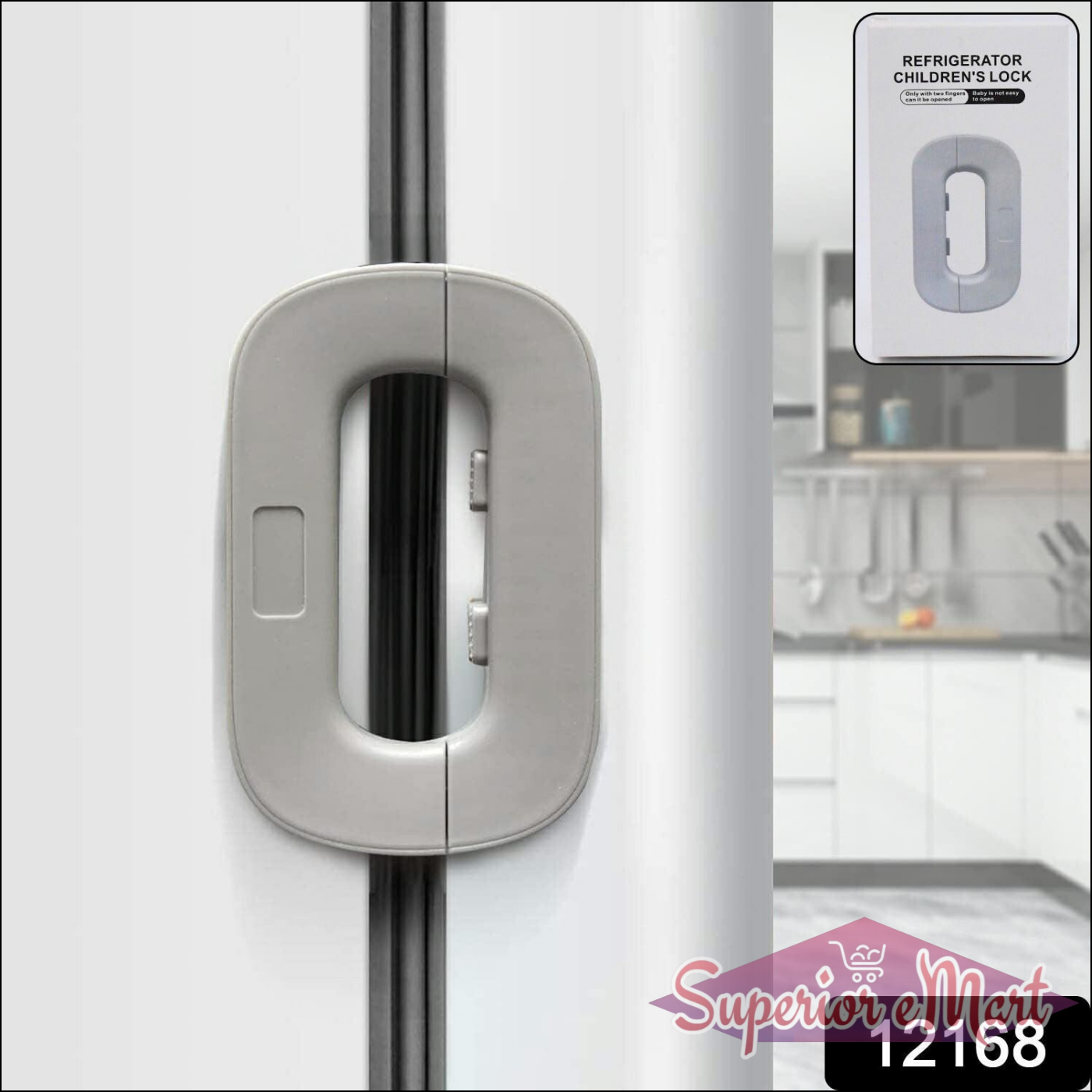 Fridge Freezer Door Latch Child Safety Lock - Superior eMart
