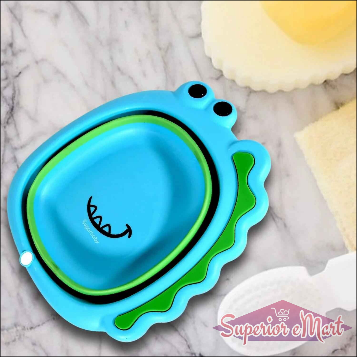 Frog Shape Baby Wash Basin - Superior eMart