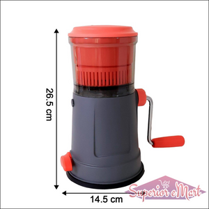 Fruit Juicer With Long Handle And Silicone Ring (1 Pc) - Superior eMart