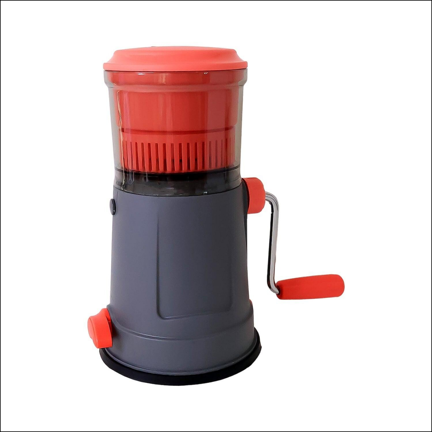 Fruit Juicer With Long Handle And Silicone Ring (1 Pc) - Superior eMart